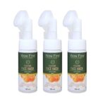 Wow fineOnion Vitamin C Foaming Face Wash 150 ML (pack-3)