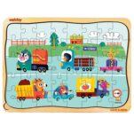 Webby The Kiddy Highway Wooden Jigsaw