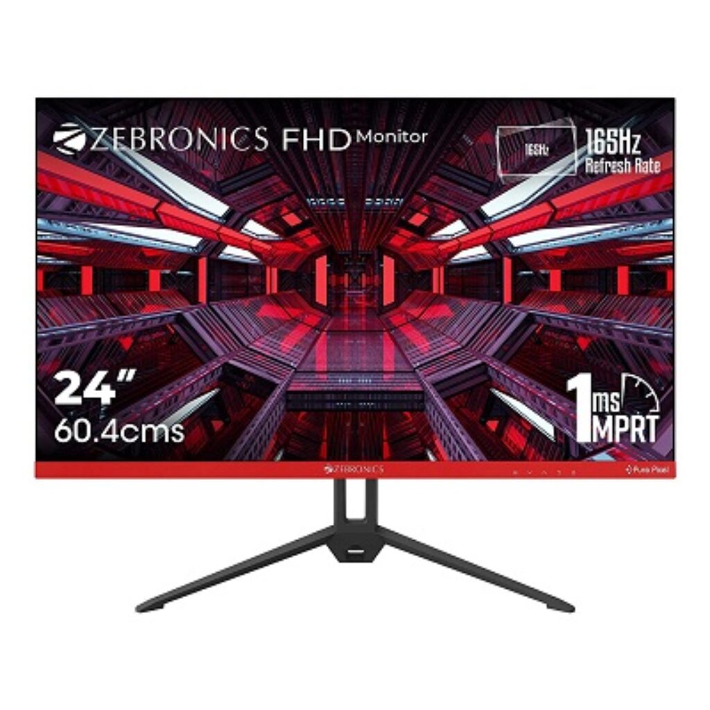 ZEBRONICS 24 inch 165Hz Gaming Monitor