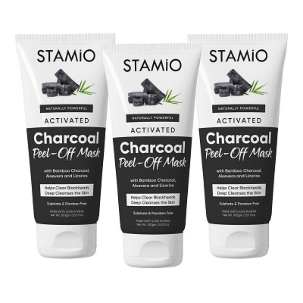 STAMIO Activated Charcoal Peel Off Mask