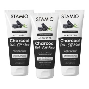 STAMIO Activated Charcoal Peel Off Mask