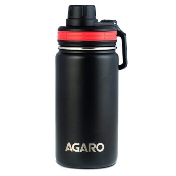 AG Imperial Vacuum Flask 420ml Black