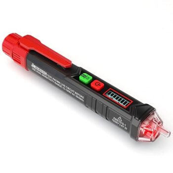 KAIWEETS Voltage Tester/Non-Contact Tester with Dual Range AC 12V