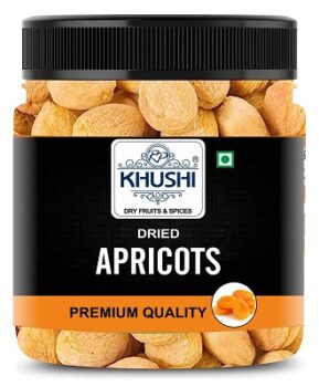 KHUSHI Dried Premium Apricots 500 G| Khurbani| Badam Bor