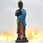 Archies Nirvana Resin Meditating Standing Buddha