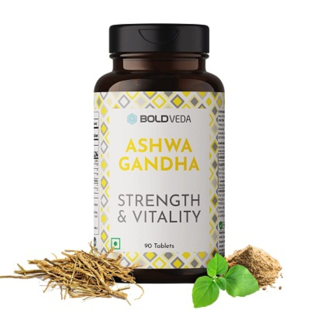 Boldveda Ashwagandha Tablets for Men and Women