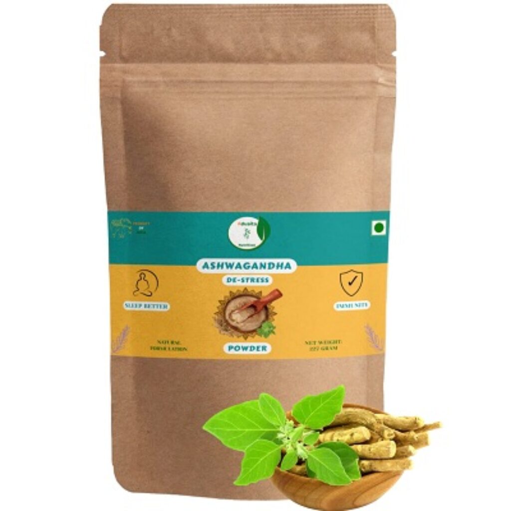 Ashwagandha (Withania somnifera) roots powder