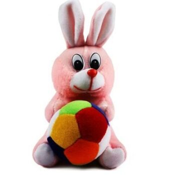 Babique Ball Stuffed Soft Toy Plush for Kids Baby Boy Girl Birthday (Toys, Rabbit)