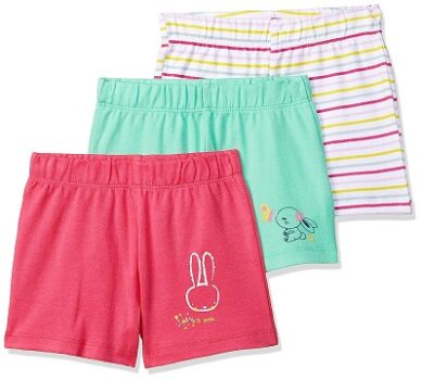 Amazon Brand - Jam & Honey Baby-Girls Shorts