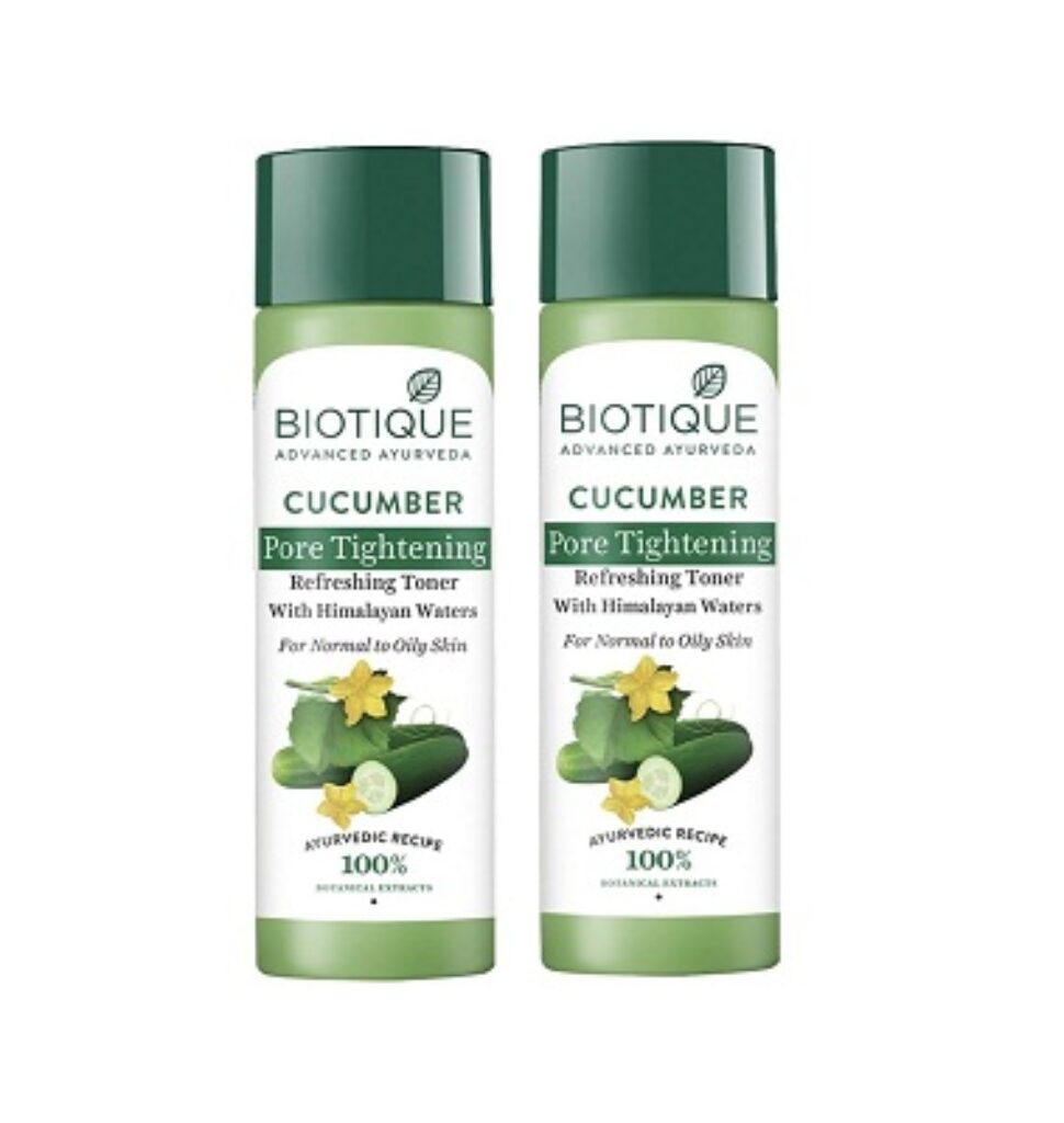 Biotique Bio Cucumber Pore Tightening Toner, 120ml