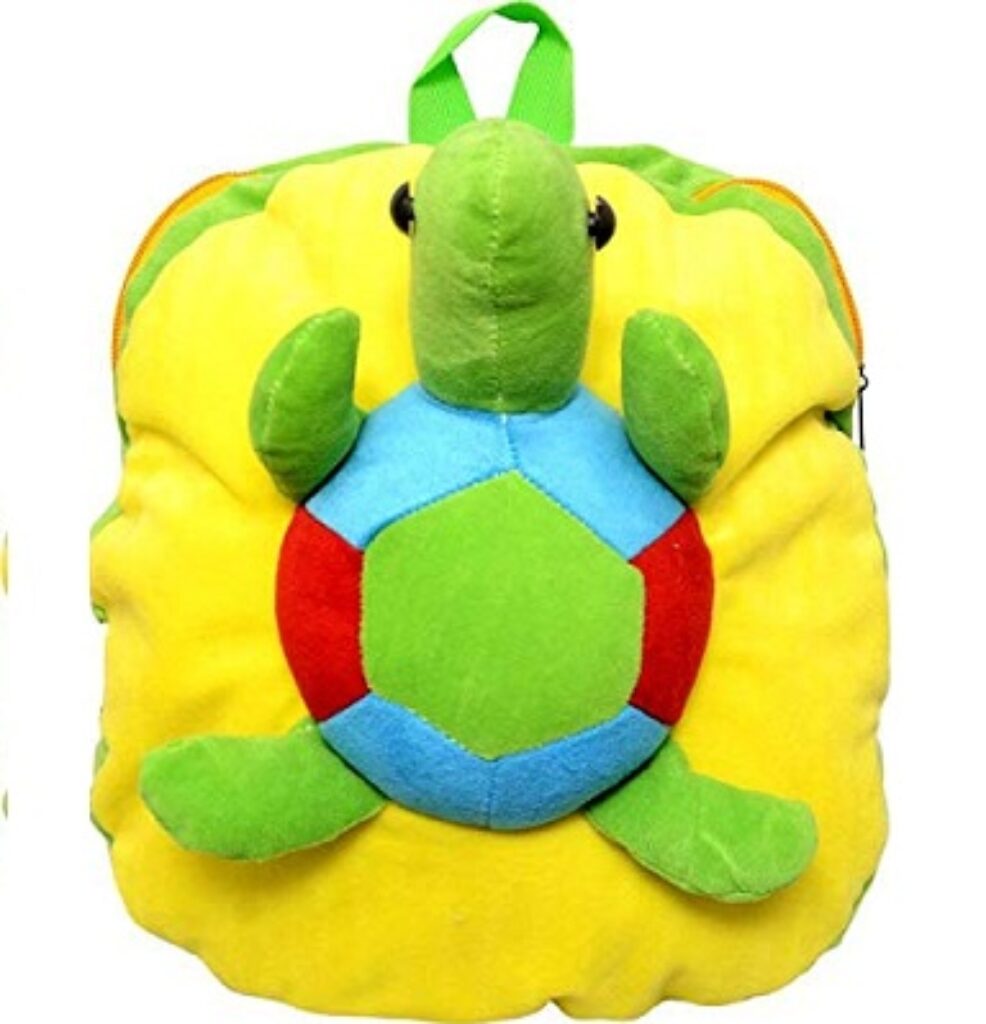 blue tree Boy's and Girl's Plush Animal Cartoon Tortoise Mini Travel