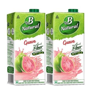 B Natural Guava Juice, Goodness of fiber