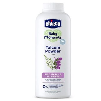 Chicco Baby Moments Talcum Powder with Natural Ingredients
