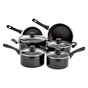 AmazonBasics 6 Piece Non Stick Induction Cookware Set