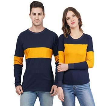 THE DRY STATE (Pack Of 2) Couple T-Shirts upto 89% off starting From Rs.229