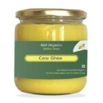 B&B Organics Premium A2 Cow Ghee Bilona Ghee Pure Ghee , 500 ml (Lab Tested)