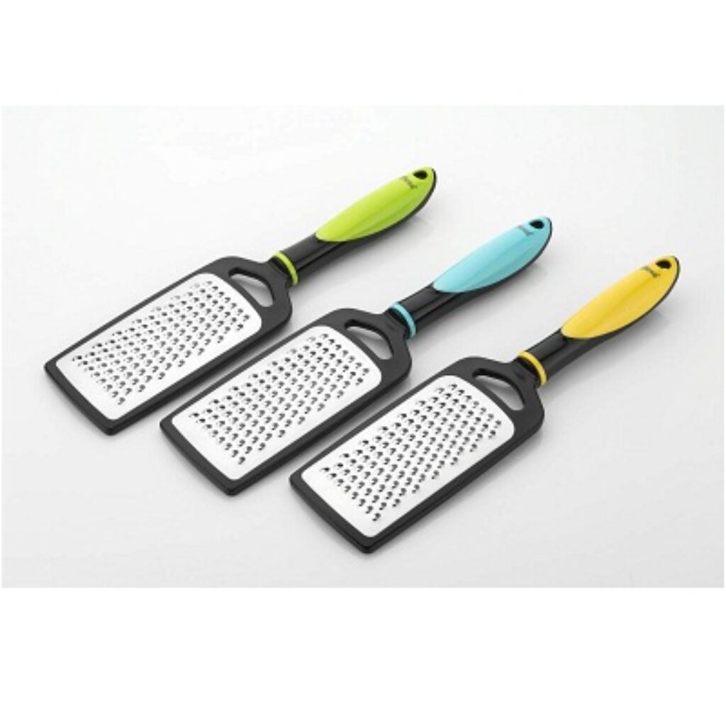 DDecora Stainless Steel Cheese Grater, Colour May Vary, 1 Piece