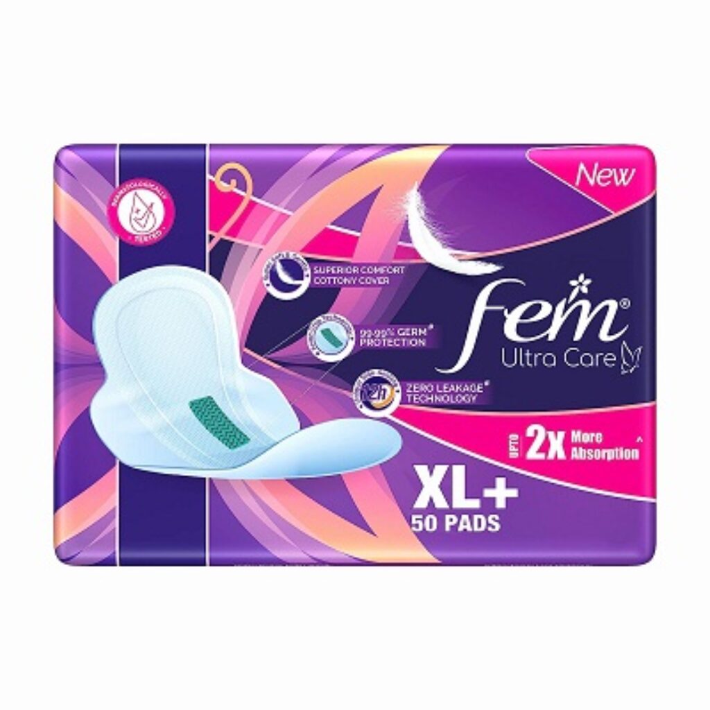 Fem Ultra Care Sanitary Pads for Women