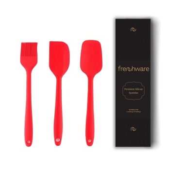 Frenchware (Set of 3) Small Spatula, Small Spoon & Brush