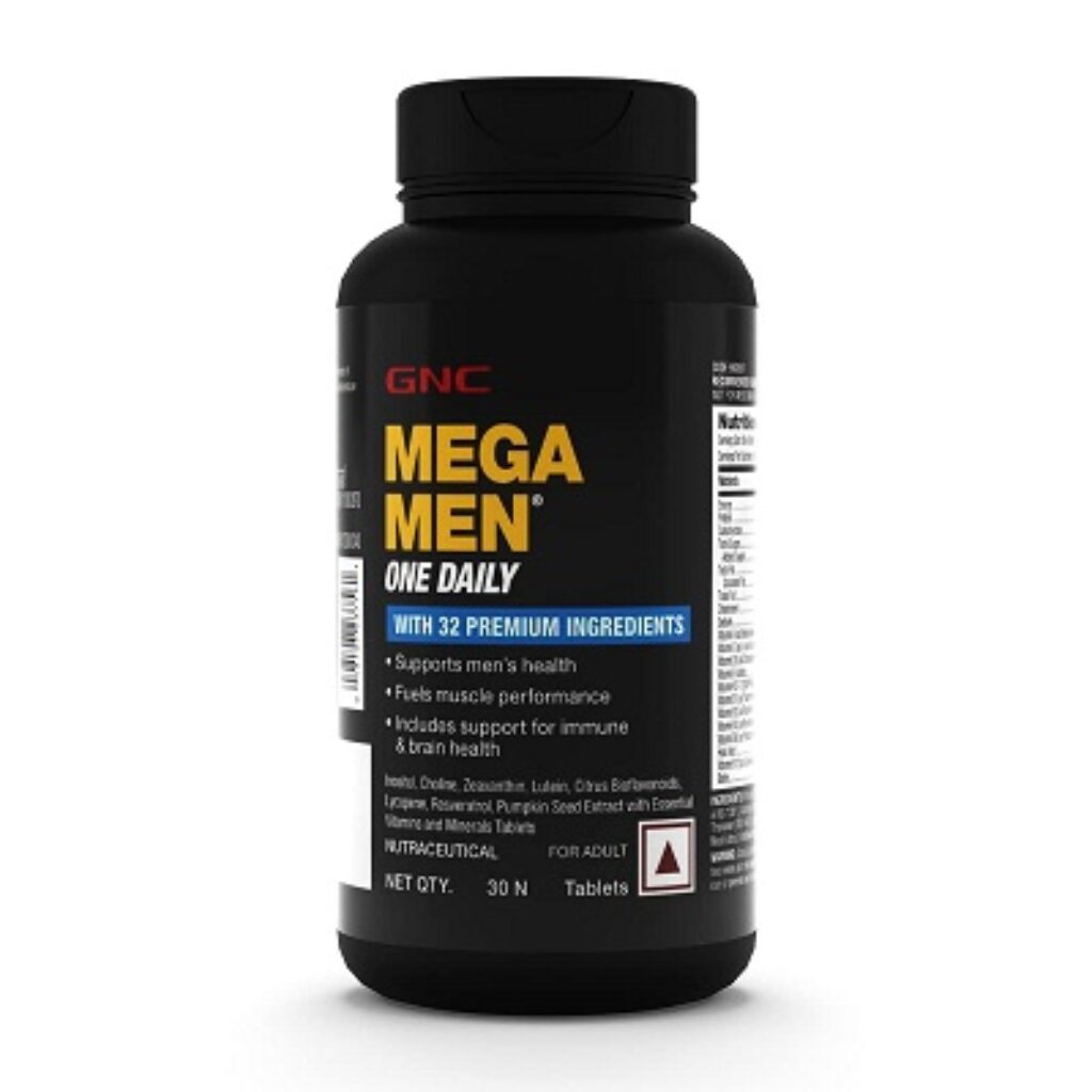 GNC Mega Men One Daily Multivitamin for Men