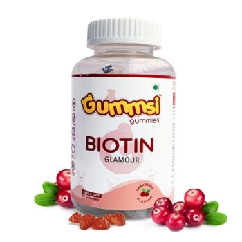 Gummsi Glamour Gummies - Biotin Gummies for Hair Growth