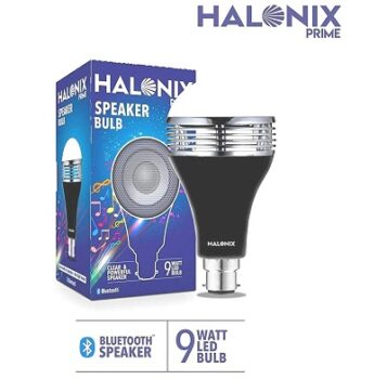 Halonix B22D 9-Watt LED Bluetooth Speaker Music Bulb