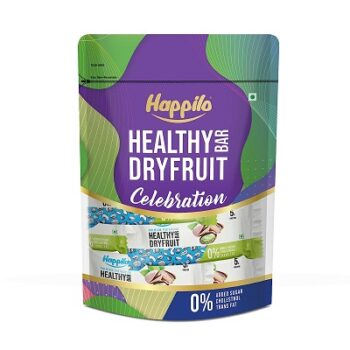 Happilo Celebrations Premium Pistachios Healthy Dry Energy Fruit Bar