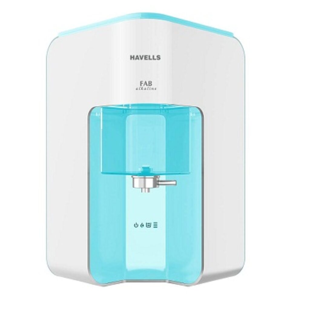 Havells Fab Alkaline Water Purifier, First corner mounting design