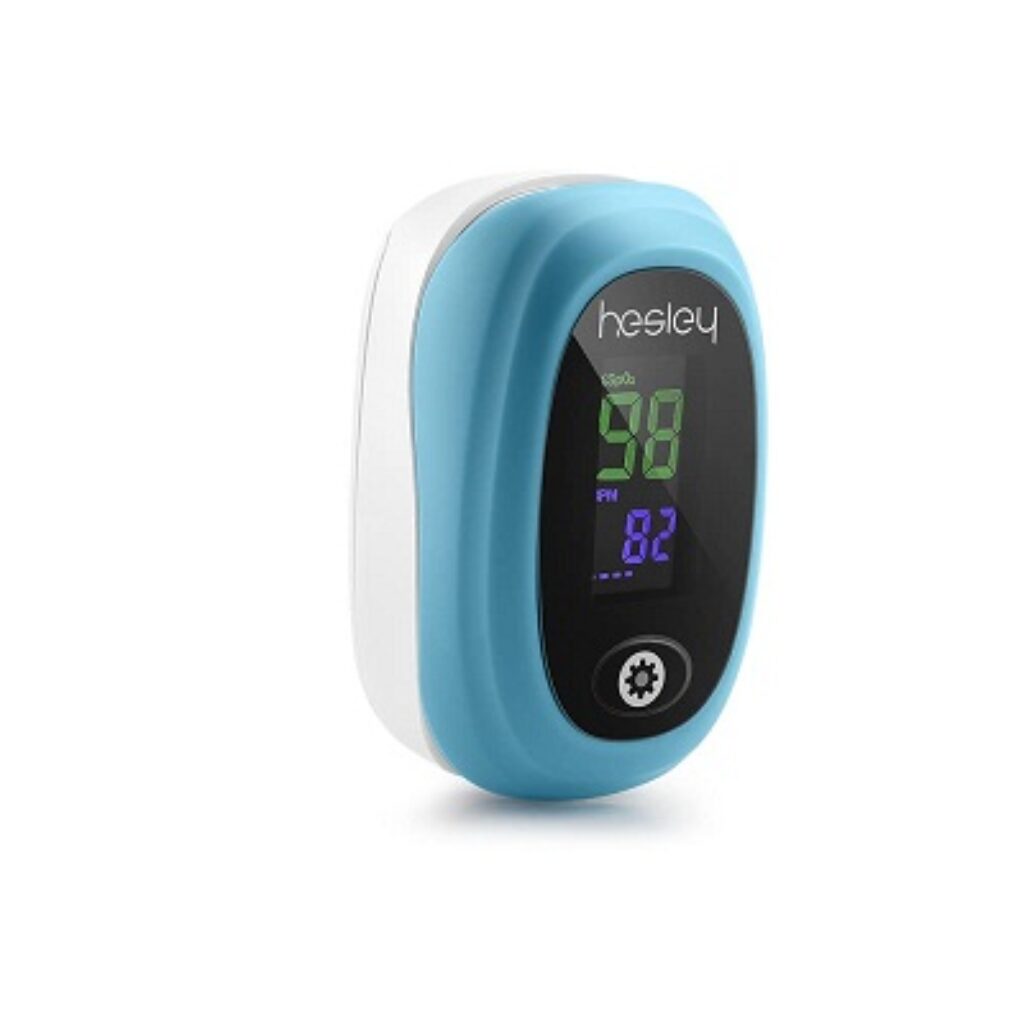 Hesley Pulse Oximeter Fingertip, Oxygen Saturation Monitor