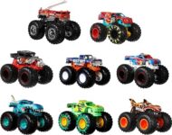 Hot Wheels Monster Truck (Assorted Multi Color, Plastic Truck)