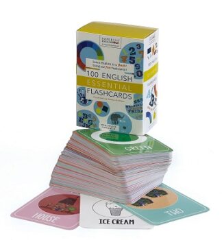 Imperial English Uk Essential Flashcards - 100 Cards For Kids To Learn English