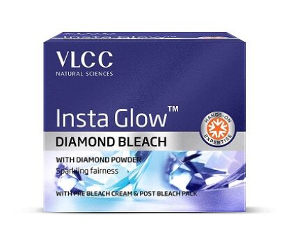 VLCC Insta Glow Diamond Bleach Cream, 402g