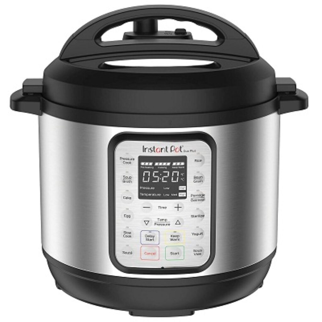 Instant Pot Duo Plus 6 Litre, Stainless Steel 9-in-1 Electric Pressure Cooker