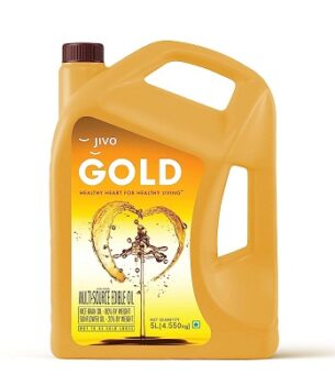 Jivo Gold Refined Oil|Blend of Rice Bran