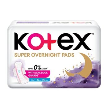 Kotex Super Overnight Ultra thin Sanitary Pads for Women