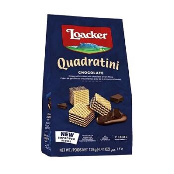 Loacker Quadratini Chocolate 125g - Italy