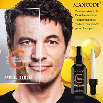 Mancode Vitamin C Facial Serum For Anti Aging And Wrinkle Remover