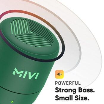 Mivi Play Bluetooth Speaker with 12 Hours Playtime.