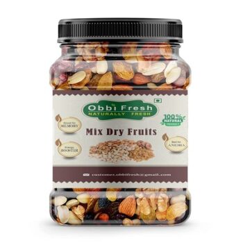 obbi fresh Superfood Trail Mix - Roasted Almonds, Pumpkin, Sunflower