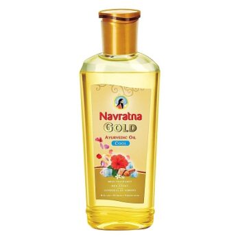 Navratna Gold Ayurvedic Oil |Non Sticky and Non Greasy
