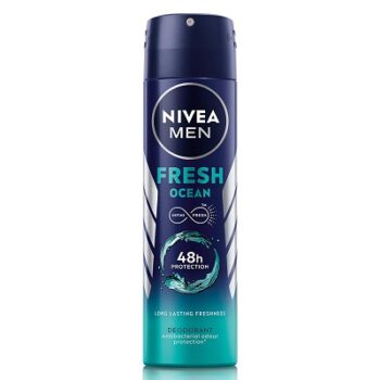 Nivea Fresh Ocean Deodorant For Men, 150ml