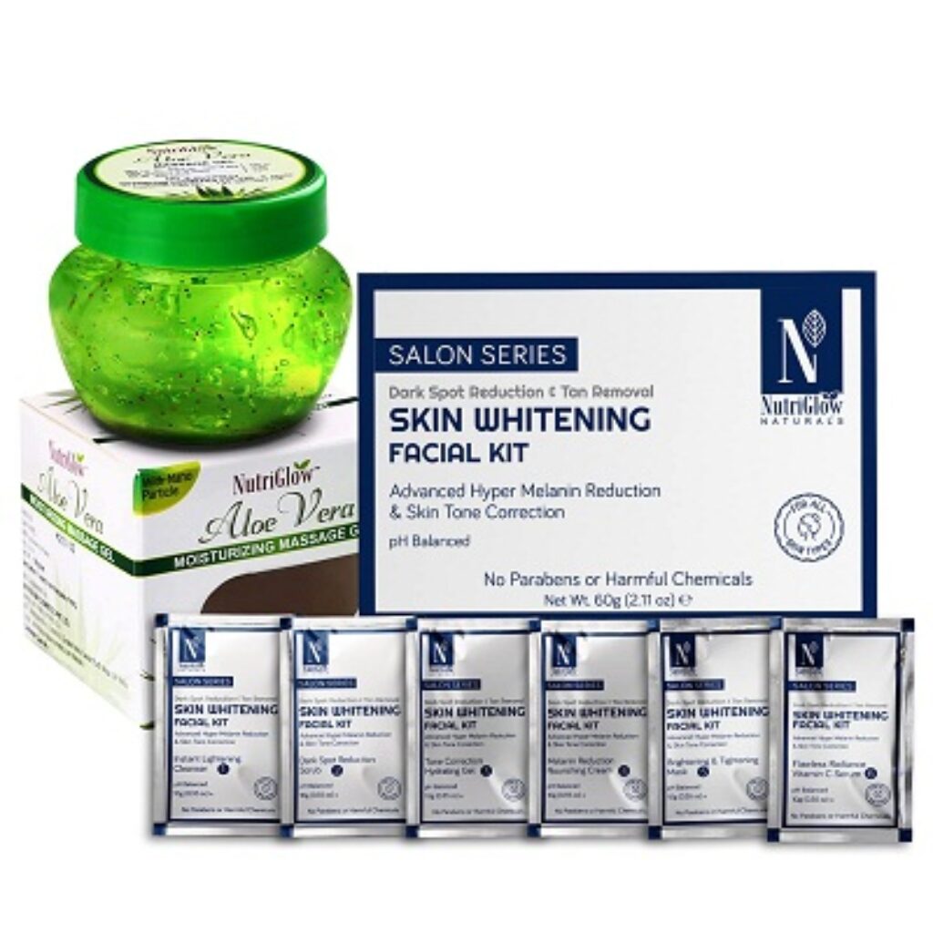 NutriGlow NATURAL'S Advanced Pro Formula Skin Whitening Facial Kit