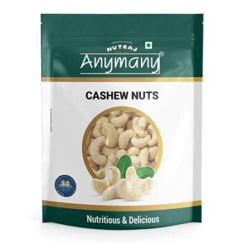 Nutraj Anymany Whole Cashew Nuts W450 (400g) - Raw