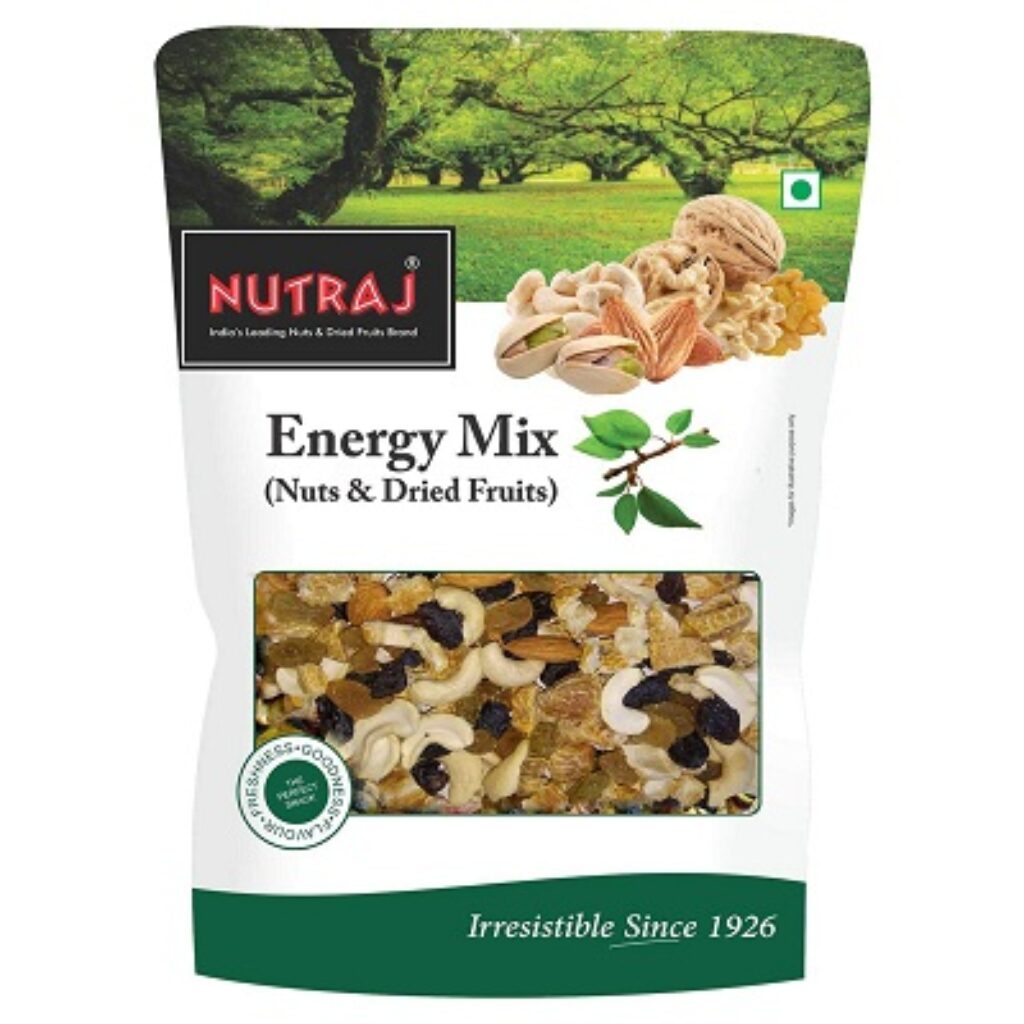 Nutraj Energy Mix 450g Pack of 1 |Dry Fruit Mix| Dry Dates