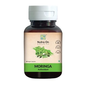 Nutra On Moringa Capsules I Antioxidant Rich | Anti-Inflammatory | Iron Supplement I
