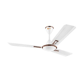 Orient Electric Adena Prime 1200mm Decorative BEE Star Rated Ceiling Fan (White)