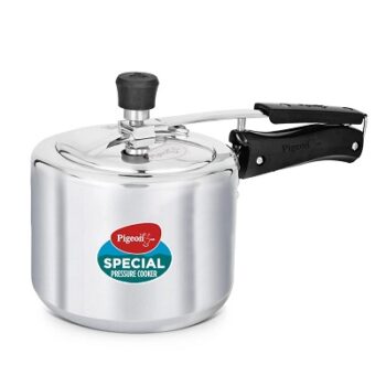 Pigeon by Stovekraft Non Induction Base Aluminium Inner Lid Pressure Cooker