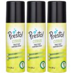 Amazon Brand - Presto! Toilet Seat Sanitizer, Citrus, 50 ml, Pack of 3