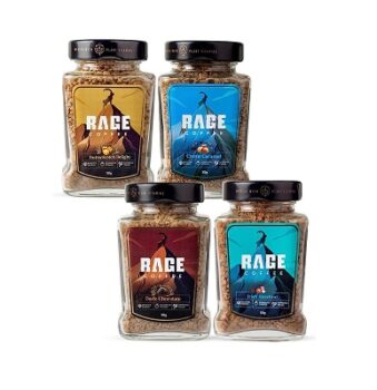 Rage Coffee Combo Pack of 4 Premium Instant Coffee