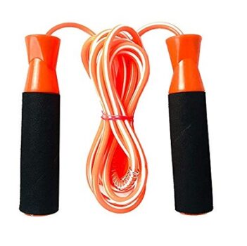 Simran Sports Ball Bearing Skipping Rope, Adjustable Skipping Rope For Men & Women, Girls, Boys,